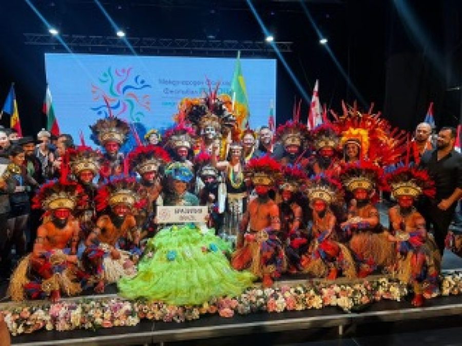 MT:  CULTURA:   Grupo Flor Ribeirinha se apresenta no 1° Festival Folclorando-se em São Paulo
