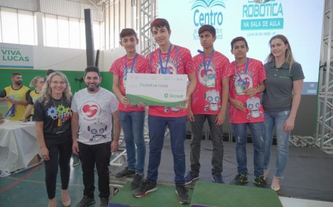 MT:  Alunos da Escola Municipal São Cristóvão se classificam para a etapa nacional da Olimpíada Brasileira de Robótica