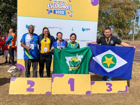 MT:  Atleta de Lucas do Rio Verde conquista duas medalhas de ouro na Paralimpíadas Escolares