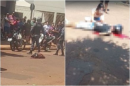 EM PLENA LUZ DO DIA:   Irmãos são assassinados a tiros ao irem a supermercado em MT