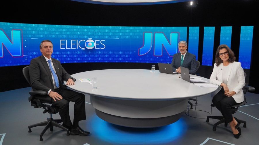 Na Globo, Bolsonaro diz que resultado das eleições será respeitado ‘se elas forem limpas’