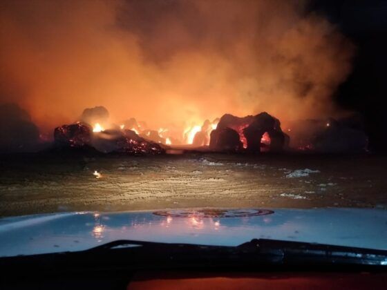 MT:  Combate a incêndio que destruiu fardos de algodão durou dois dias, diz Corpo de Bombeiros