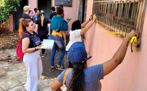 MT:  CORREIO VELHO : Alunos do curso de arquitetura conhecem patrimônio histórico em Rondonópolis