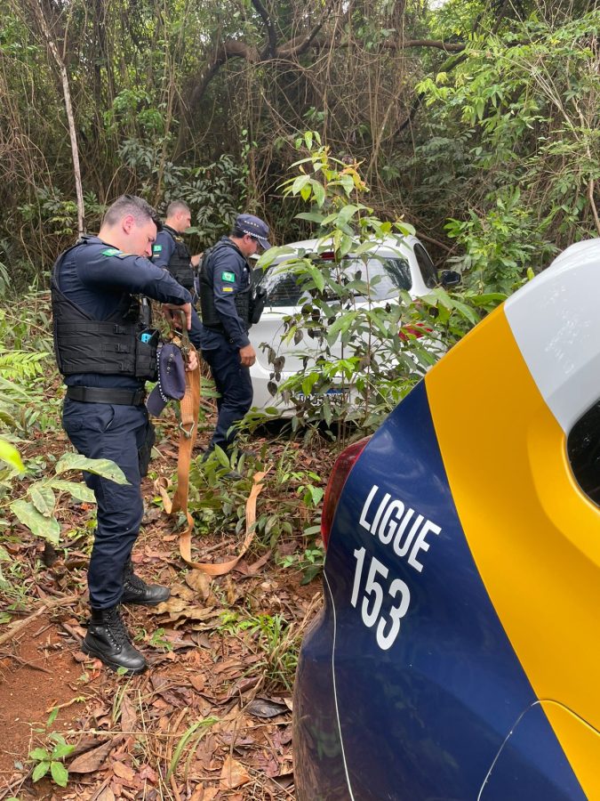 Veículo furtado é recuperado pela GCM de Lucas do Rio Verde