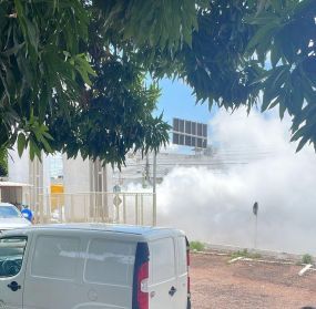 Direção do Hospital Municipal São Benedito comunica que está realizando a troca do misturador de oxigênio