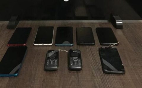 Polícia Penal apreende dois drones e 13 celulares na penitenciária Mata Grande