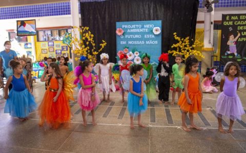 MT:    Alunos do CMEI Mãe Margarida apresentam projeto sobre meio ambiente