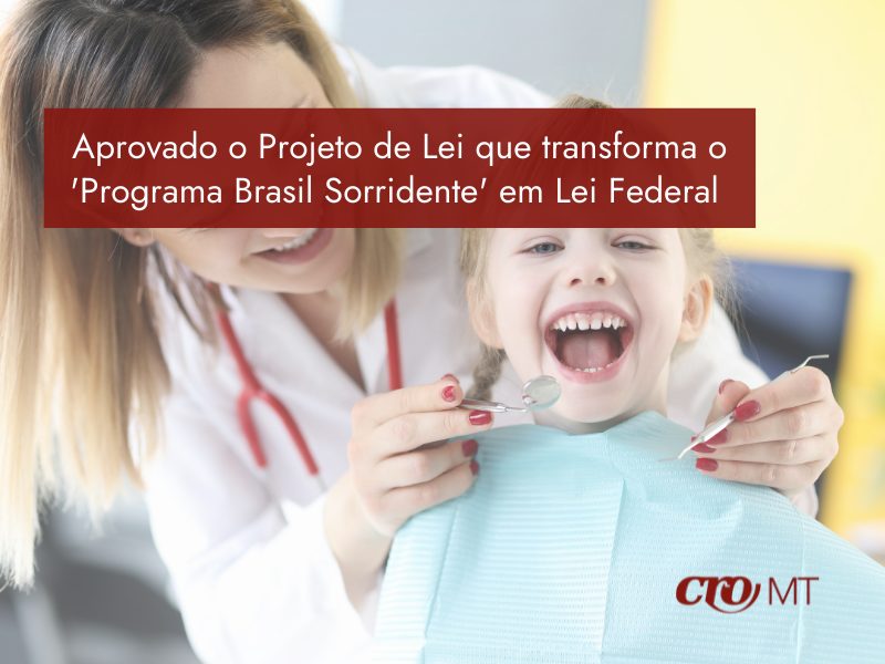 Aprovado PL que transforma Brasil Sorridente em Lei Federal