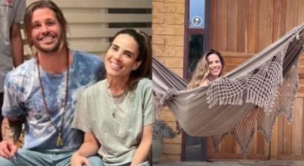 ‘NOSSO PARAÍSO’:   Wanessa e Dado Dolabella se isolam em uma casa no meio do mato