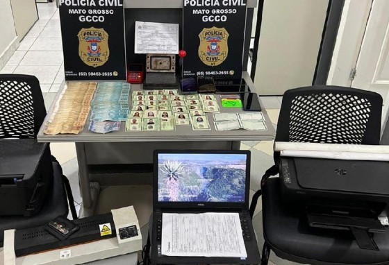 USAVAM NOMES DE PROCURADORES:  GCCO flagra quadrilha que usava documentos falsos em empréstimos