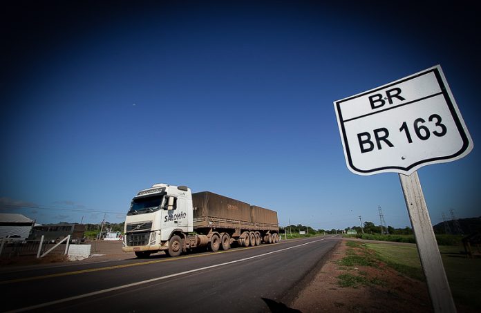 “Feriadão” de Proclamação da República altera tráfego na BR-163