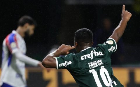 Palmeiras recebe folga após vencer o Cuiabá e inicia preparação para jogo da Libertadores na terça-feira