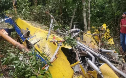 Piloto morre em queda de avião agrícola no interior de Mato Grosso