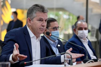 MT:   INTERVENÇÃO:  Estado assumirá Saúde de Cuiabá em 48h, confirma Mendes