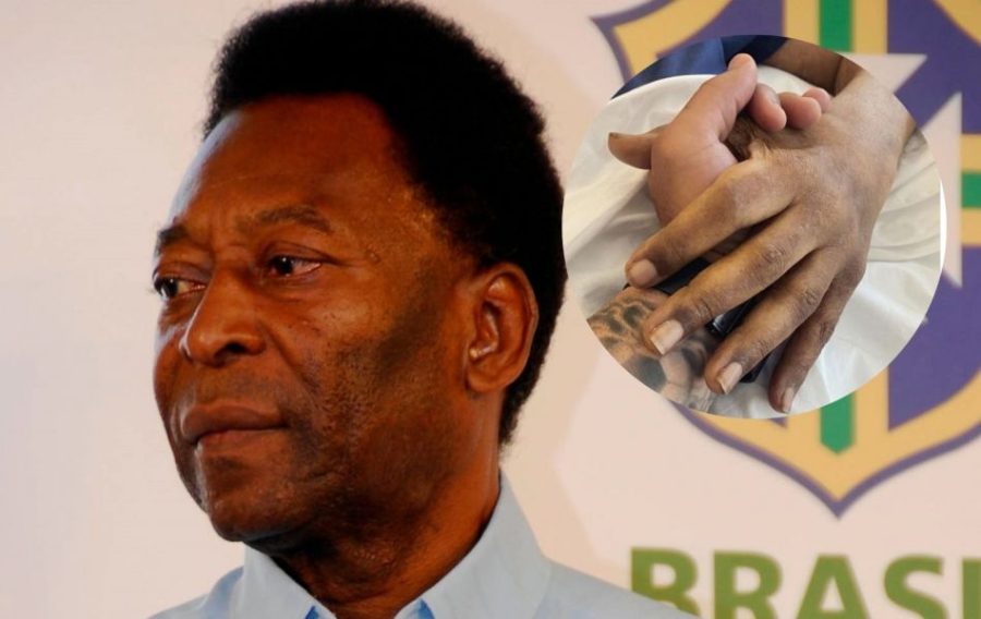 Filho de Pelé posta foto com o pai no hospital com mensagem emocionante. Confira!