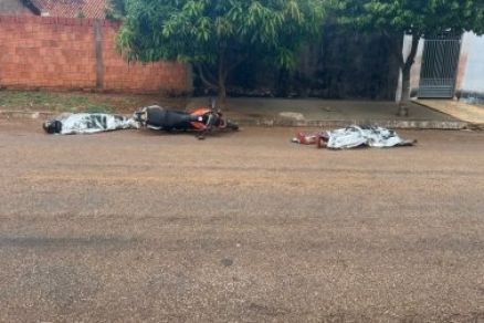 À LUZ DO DIA: Dois ocupantes de moto são assassinados a tiros no interior