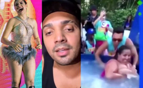 Acusado de assédio, humorista é expulso da Farofa da Gkay