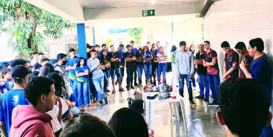 MT:  Aprendizado com robótica se torna rotina na Escola Estadual Heliodoro Capistrano da Silva