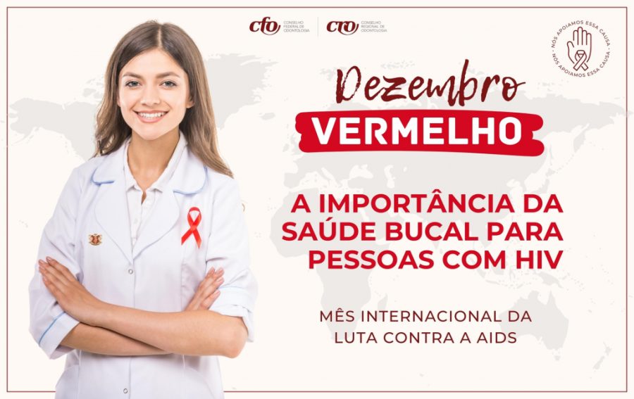Dezembro Vermelho: a importância da saúde bucal para pessoas com HIV