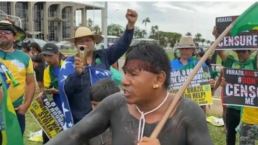 Cacique mato-grossense Serere é preso e revolta começa em Brasília