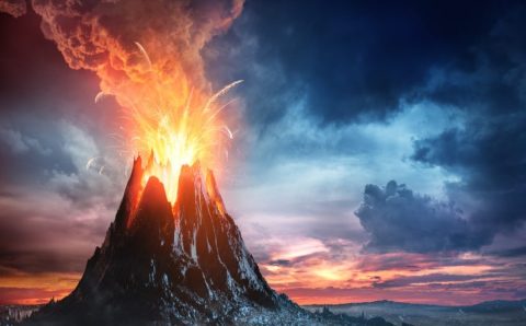 Maior vulcão do mundo em erupção: como o fenômeno pode afetar aviões?