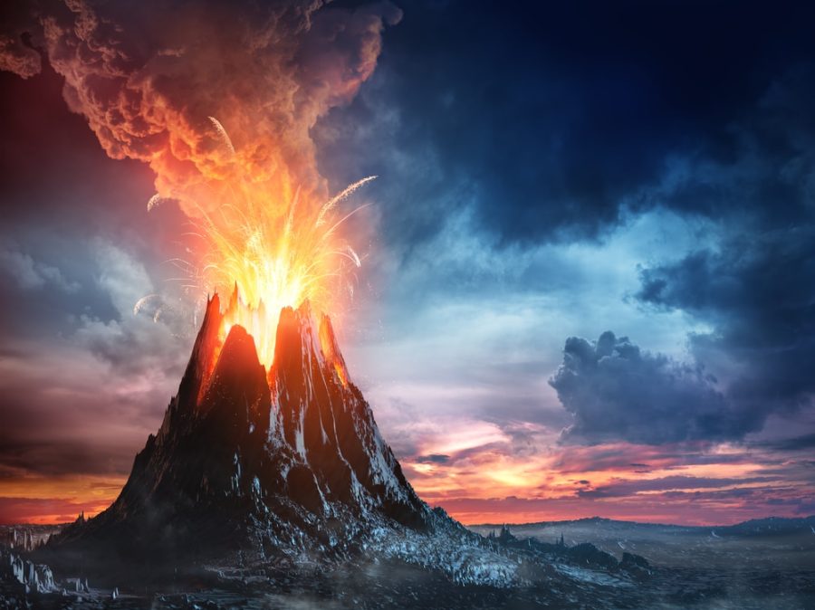 Maior vulcão do mundo em erupção: como o fenômeno pode afetar aviões?