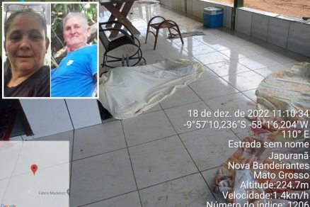 FIM TRÁGIGO EM MT: Polícia diz que idoso matou esposa e se suicidou em seguida