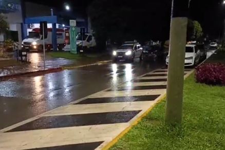 SARAIVADA DE BALAS: Quatro ficam feridos após mascarados invadirem clube atirando