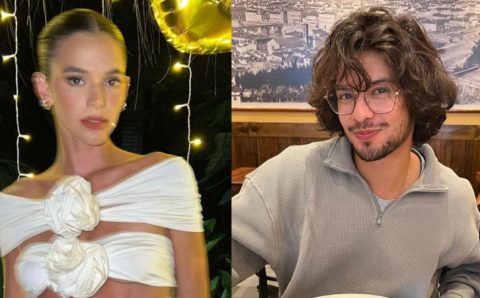 Bruna Marquezine divide álbum de fotos do Réveillon e ganha comentário de Xolo Maridueña