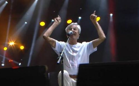 MÚSICA:    Gil e Caetano relembram Gal até com camiseta temática no Festival de Verão Salvador