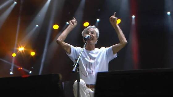 MÚSICA:    Gil e Caetano relembram Gal até com camiseta temática no Festival de Verão Salvador