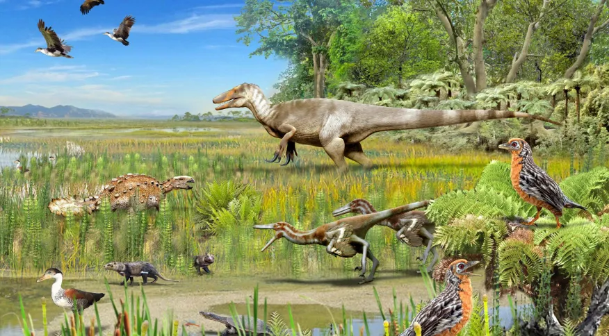 Fósseis revelam como eram os dinossauros da Patagônia pré-histórica