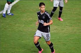 Meio-campista argentino Martín Sarrafiore se despede do Vasco da Gama