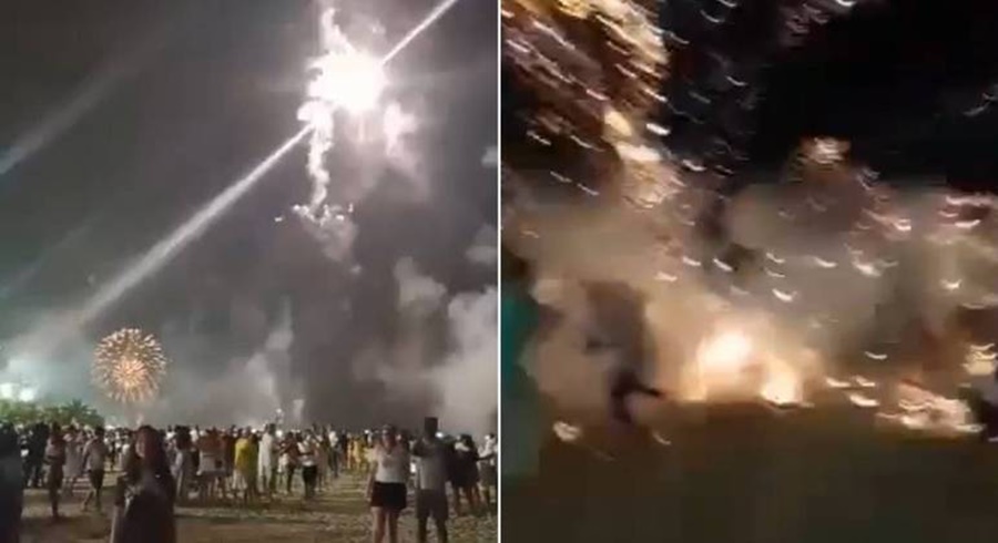 NOTíCIAS: Polícia procura por responsável de ter soltado rojão que explodiu e matou mulher