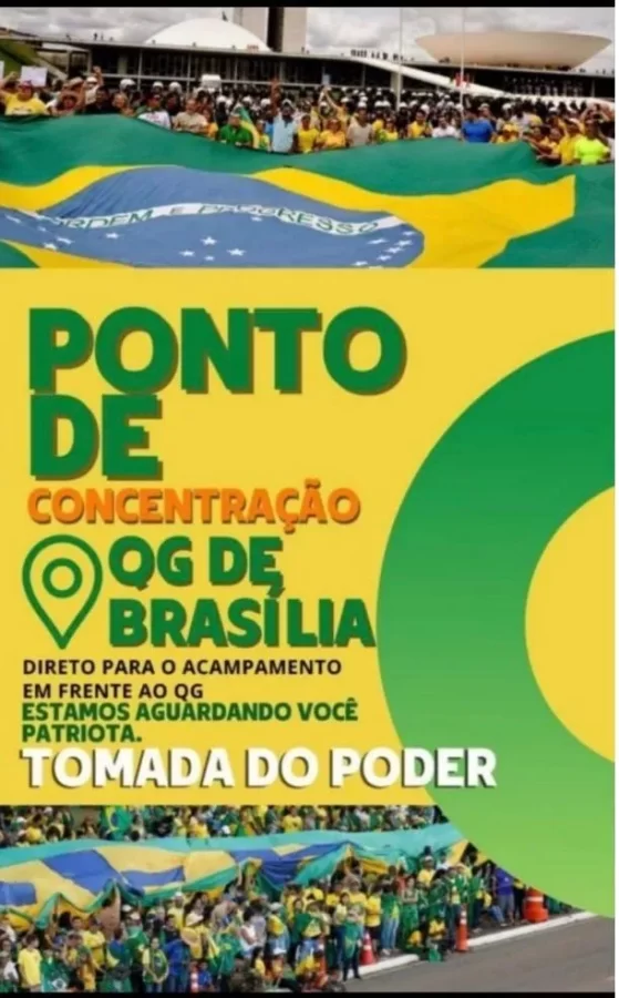 Mensagens compartilhadas em grupos bolsonaristas falam em “hora de sujar mãos de sangue”