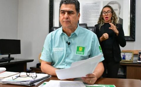 MT:  CHIPAGEM DE ANIMAIS:   Emanuel demite servidor alvo de operação que investiga esquema em contrato da Saúde de Cuiabá