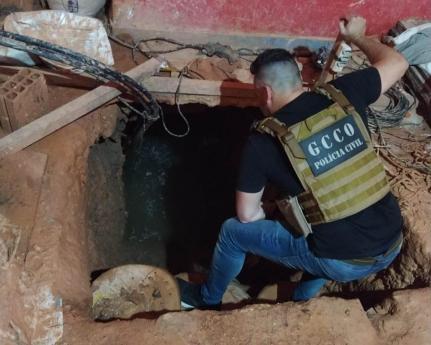 Criminoso que planejou escavação de túnel em presídio é preso em MT