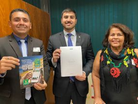 Para fortalecer setor, Secretaria do Turismo de Cuiabá protocola projetos na Câmara Federal