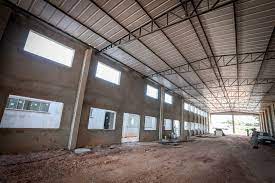 Obra do Batalhão dos Bombeiros no Distrito Industrial está 60% concluída