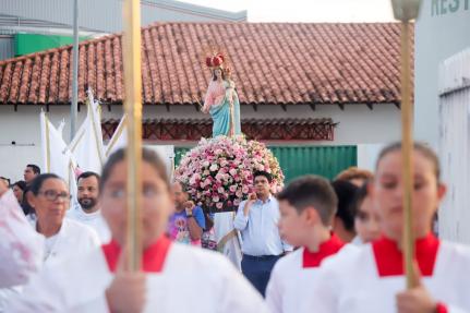 MT:  156 ANOS:  Festejos a Nossa Senhora da Guia têm início com procissão e missa