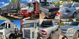 Sesp realiza leilão de 56 veículos apreendidos do tráfico de drogas