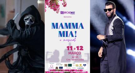 MT:  VEJA PROGRAMAÇÃO:   Final de semana tem Gusttavo Lima, funk e estreias no cinema