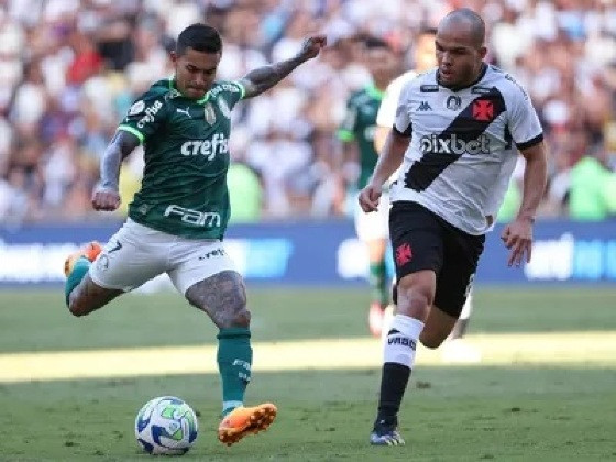 Palmeiras arranca empate com o Vasco em jogo de 4 gols no Maracanã