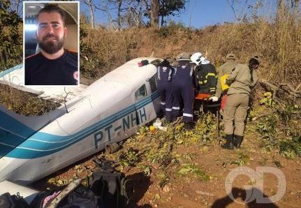 Avião comprado com recursos desviados da Saúde caiu e matou médico no Pantanal