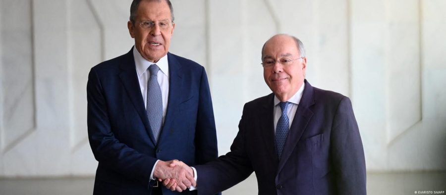 Lavrov agradece Brasil por “compreender” situação na Ucrânia