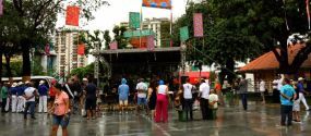 Aniversário de Cuiabá: Alvorada na Praça 8 de Abril deu início às comemorações do aniversário de Cuiabá