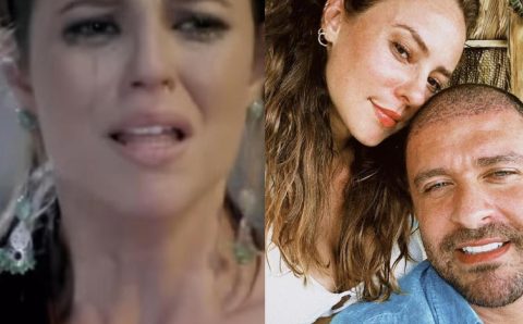 Paolla Oliveira surge aos prantos após separação de Diogo Nogueira ser anunciada