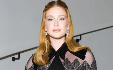 Marina Ruy Barbosa causa polêmica por deixar seios à mostra em look com transparência: ‘Por que não foi pelada?’
