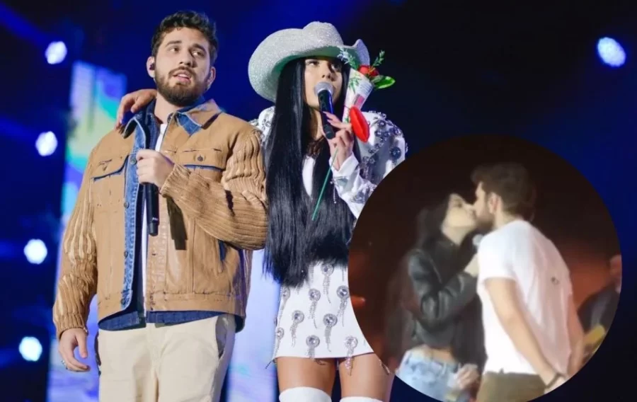 ‘Agora vão ter que assumir’: primeiro beijo público de Ana Castela e Gustavo Mioto abala a web.