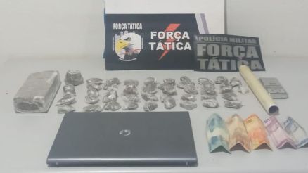 EM TANGARÁ DA SERRA: Força Tática prende membro de organização criminosa com drogas